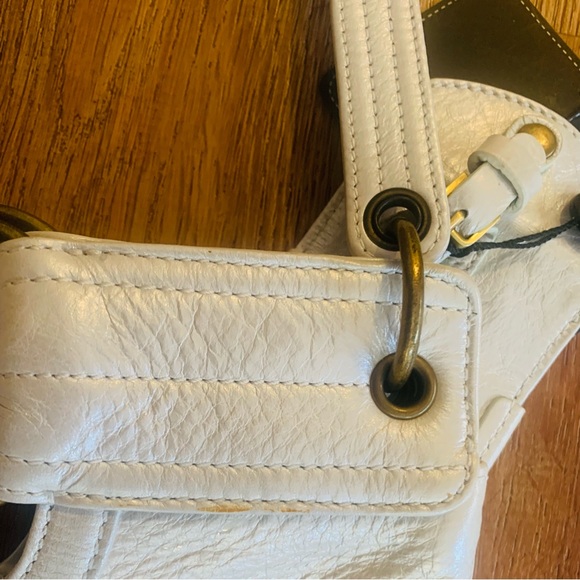 RARE Hayden Harnett White Handbag Mercer Clutch - Picture 13 of 16